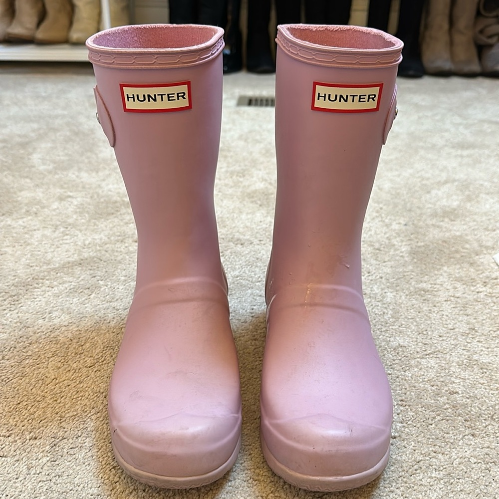 Hunter Pink Women's Winter & Rain Boots